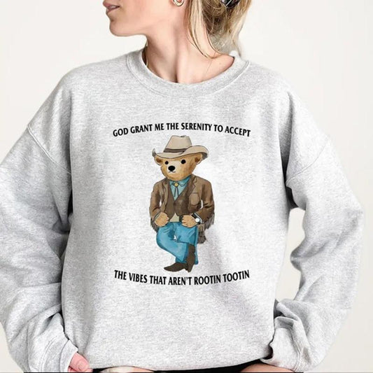 Serenity Bear Crewneck Sweatshirt, Hoodie, T-shirt