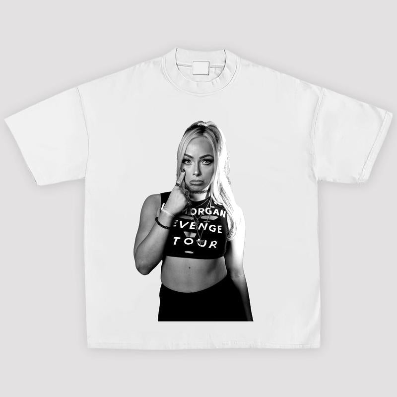 Liv Morgan V2 Tee, Wrestling Tee, WWE Tee, Wrestling Gift, Sports Shirt, Workout T-shirt Streetwear Crewneck Clothing