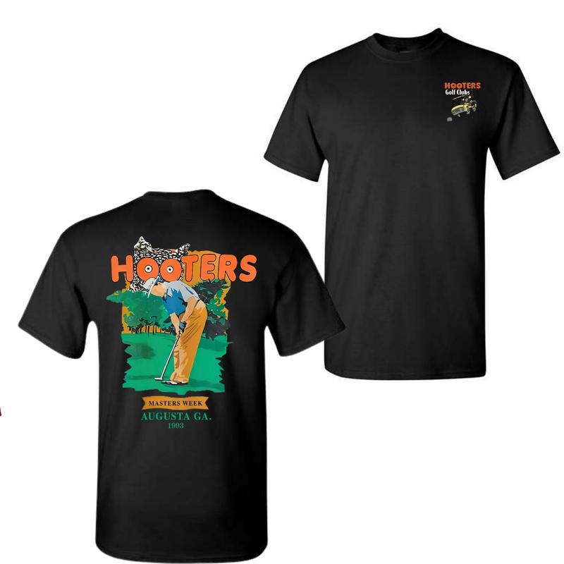 Hooters Golf Club Week 1993 Vintage Golf T-Shirt, Golf Cart Golf Club T-Shirt, For Men, For Women