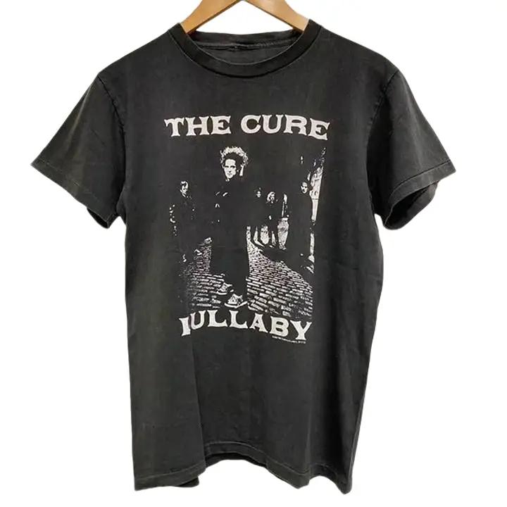The Cure Rock Band The Cure The Cure T-Shirt Gildan Cotton Fabric