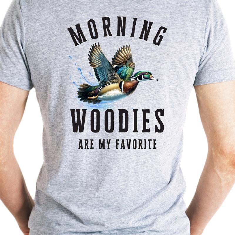 Morning Woodies are my Favorite T-shirt. Menswear men funny t shirt
