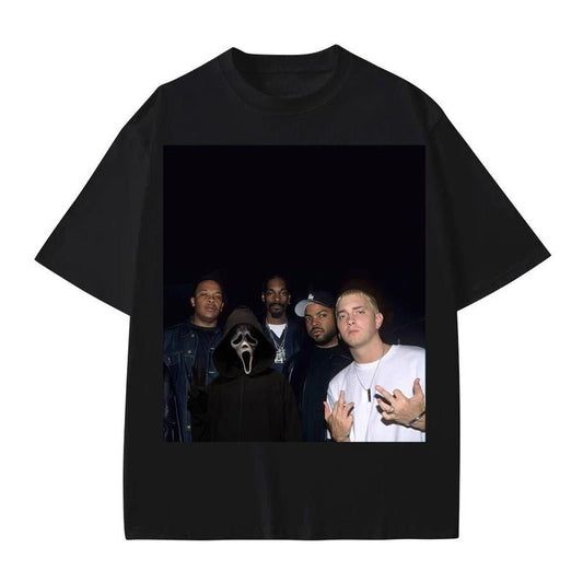 Limited Scream tshirt, Scream x Rap Legend Tee, Limited Edition Shirt Cotton Menswear