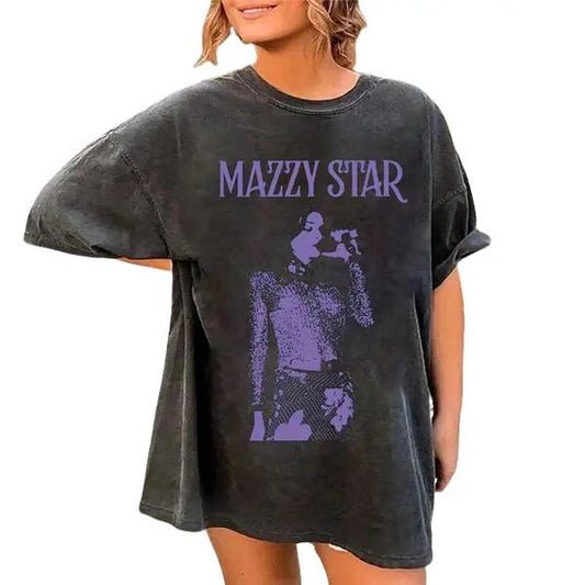 Vintage Mazzy Star Shirt, 90s Alternative Rock Shirt, Hope Sandoval Shirt Cotton Fit