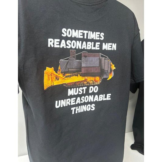 DOZER LOGO, Sometimes reasonable men do unreasonable things