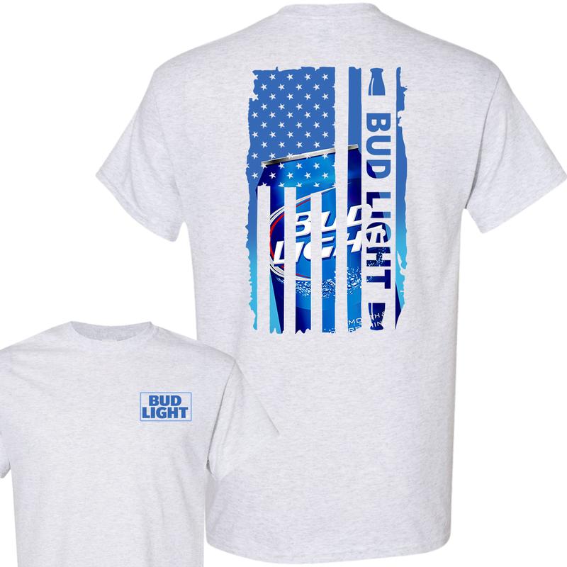 Bud Light Beer T-shirt, Unisex T-Shirt, Full Color T-Shirt, For Men, For Women