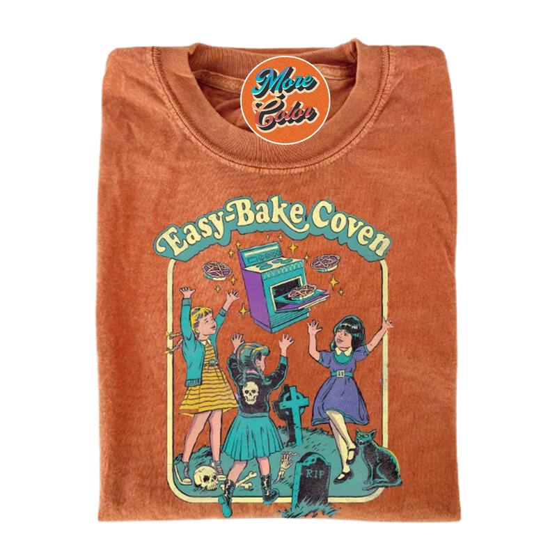 Easy Bake Coven 90 Vintage Shirts, Cotton Unisex T-shirts, Sweatshirt, Crew Neck, Size S- 3XL, Menswear Top, Womenswear Top Underwear Streetwear