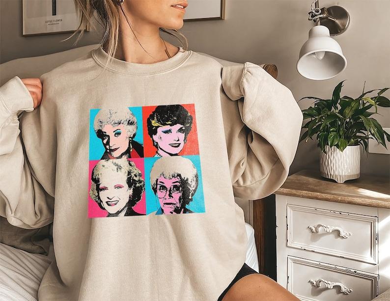 Golden Girls Thug Life Shirt, The Golden Girls Fan Shirt, Golden Girls Lover Gift, Power Girl T-shirt  Casual Comfort Cotton Fabric