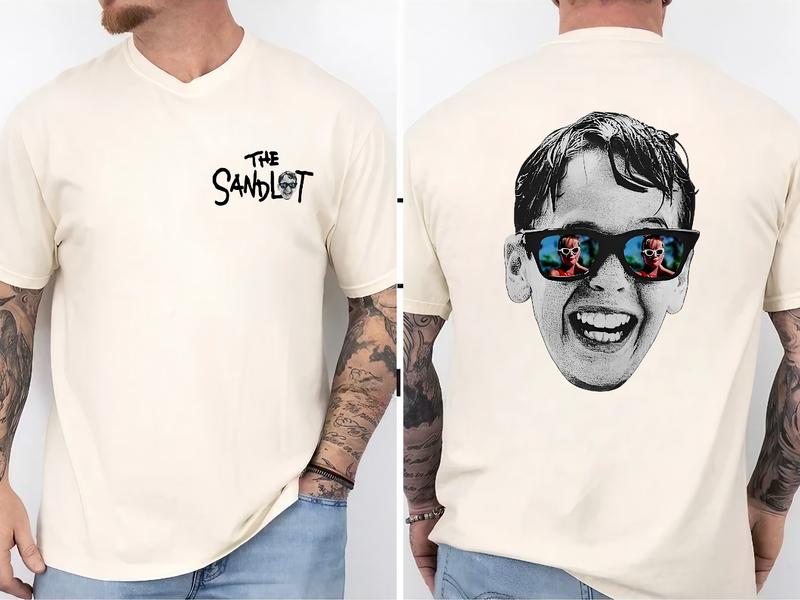 Squints The Sandlot Big Face shirt, The sandlot Graphic shirt, Gift For Baseball fans, Cotton Fabric Comfort Cotton Menswear T-shirt