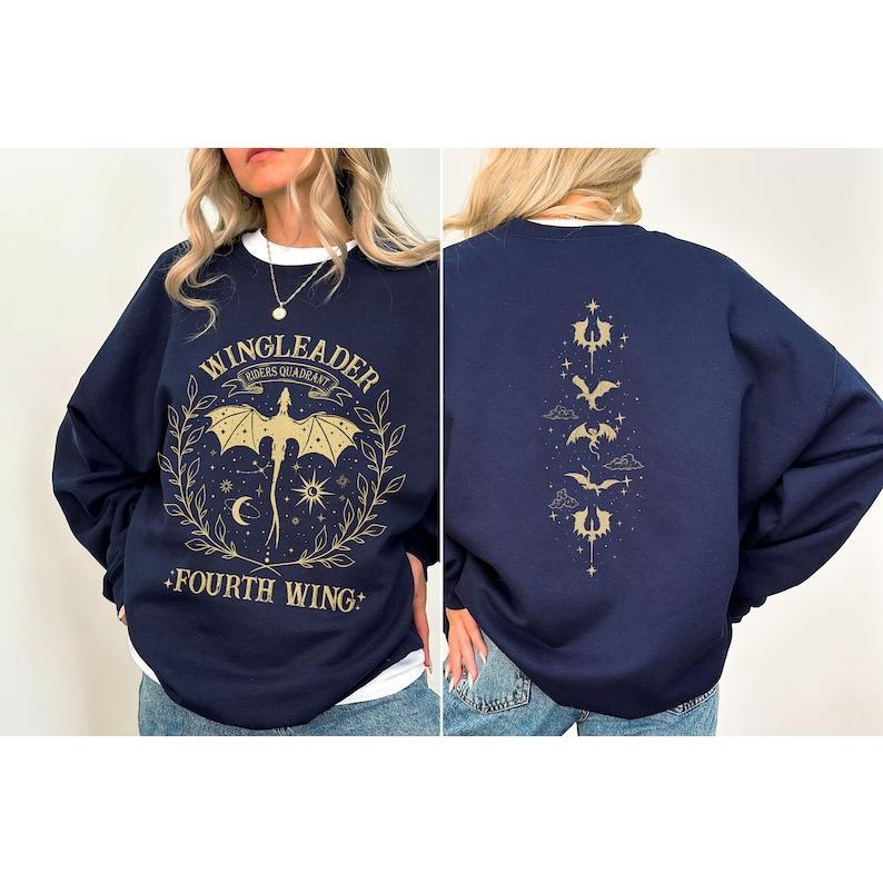Fourth Wing Sweatshirt, Riders Quadrant Basgiath War College Sweatshirt, Dragon Rider Shirt, Rebecca Yoros, Violet Sorrengail, Booktok Shirt, Book Lov