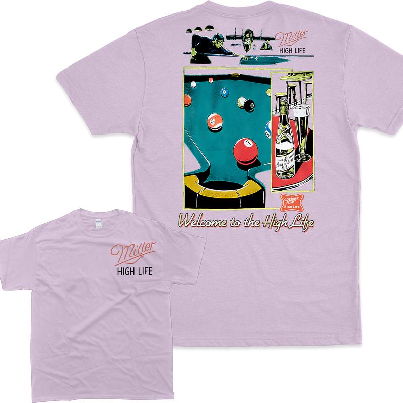 Miller High Life Sportsmans Club Vintage Tee, Unisex T-Shirt For Men And Women, Men's Tshirt, Men's Clothes Cotton Fashion Casual Menswear