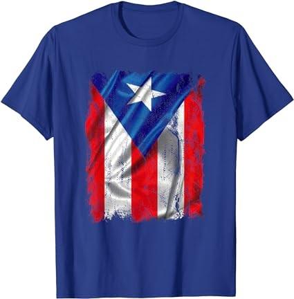 Vintage Puerto Rico Flag for men, women, Retro Patriot Puerto Rico Flag, I Love Puerto Rico T-Shirt