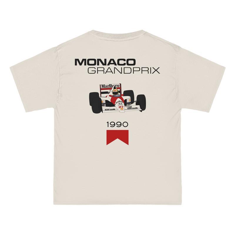 Monaco 1990 F1 Racing Tee Cotton Top, T-shirt Sport, Gift For Unisex Sweatshirt, Hoodie, Comfort Colors