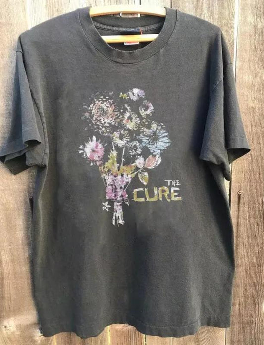 Vintage The Cure Band Classic T-shirt Cotton, The Cure Rock n roll clothing, the smiths rock band, Streetwear, Shortsleeve
