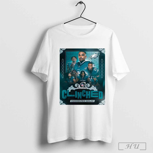 Philadelphia Eagles Clinch Spot In The Nfl Playoffs 2024 Poster Shirt