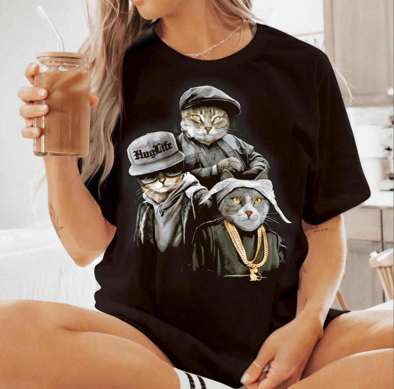 Thug Life HocusPocus Tshirt, The Golden Girls Thug Life Short Sleeve All Size Unisex Tee Shirt  Cotton Medium Comfort Fabric Comfort Fabric