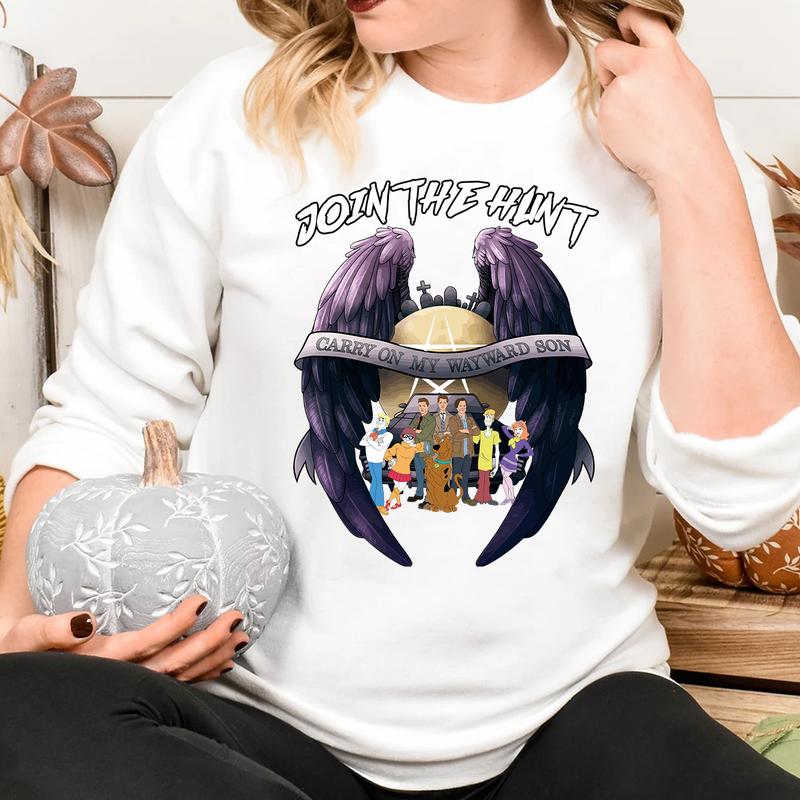 Supernatural Join The Hunt T Shirt, Supernatural Vintage T Shirt, Gift For Woman and Man Unisex T-Shirt Sweatshirt Hoodie