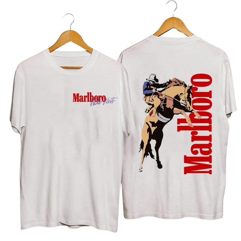 Vintage Marlboro Cowboy Wild West Shirt