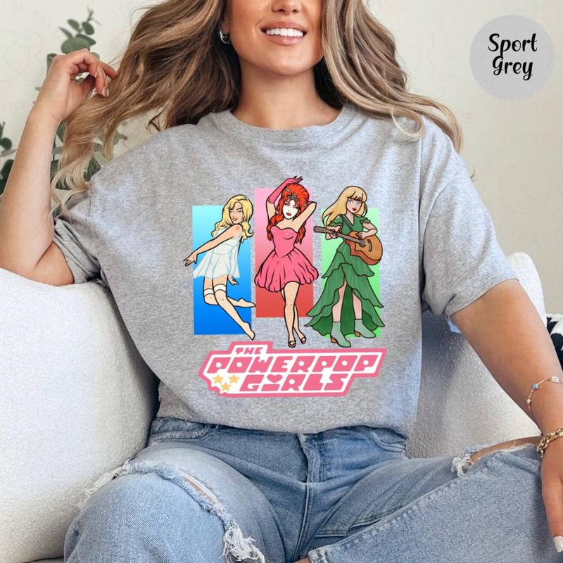 Music Band Girls Animation Tshirt Sweatshirt Hoodie