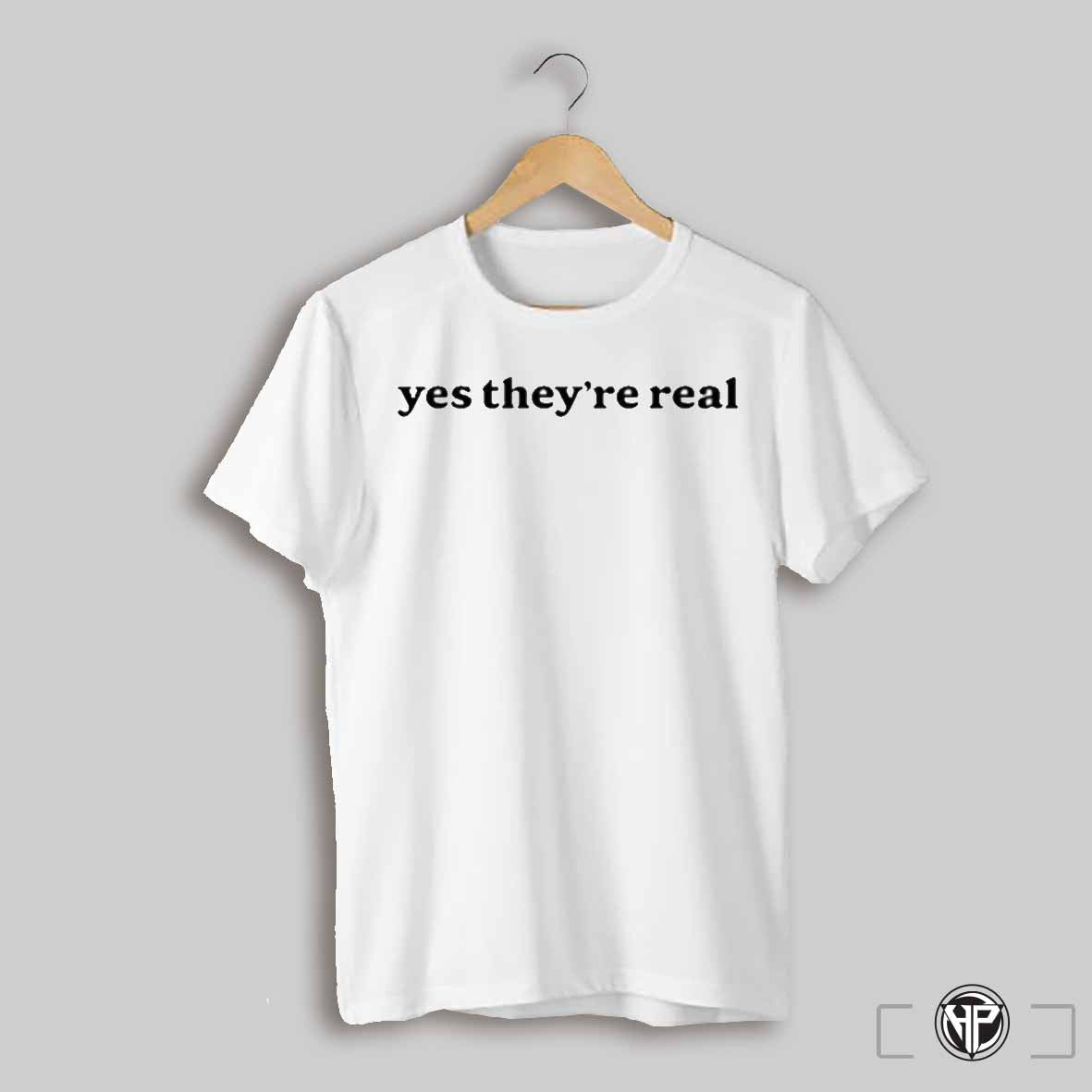 Paige Spiranac Yes Theyre Real Shirt Trending Sweatshirt