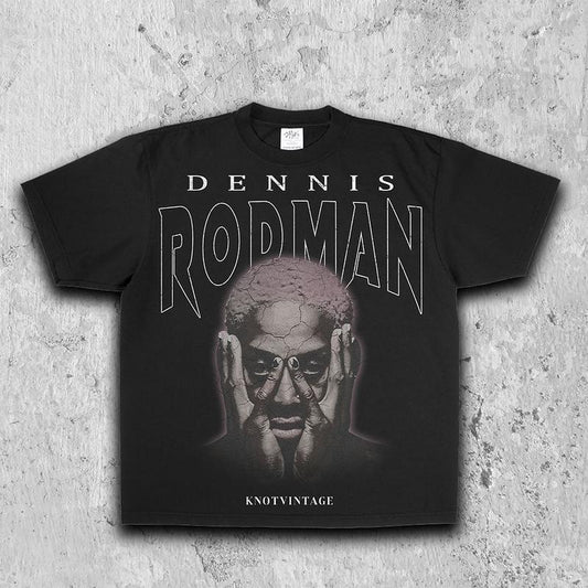Dennis Rodman Tee, men's vintage tees, men's clothing