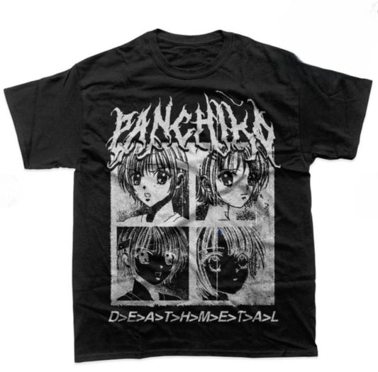 Vintage y2k T-Shirt Panchiko Shirt, Panchiko Tee, Panchiko Merchandise, Panchiko Death Metal- Vintage y2k tshirt - Menswear Top