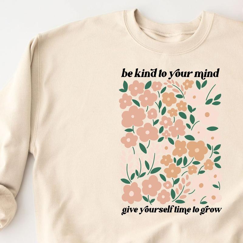 Be Kind to Your Mind Crewneck Sweatshirt