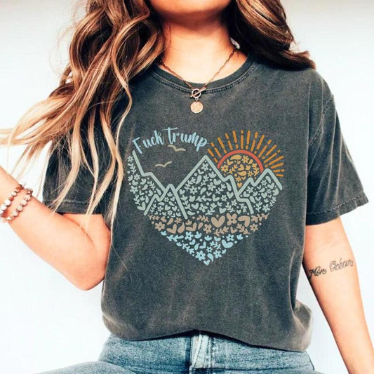 Subtle Anti Trump Shirt, Fuck Trump shirt, Trump Sucks T-Shirt, Feminist TShirt, Liberal Shirt, Political tee, Anti Maga Shirt, Feminist Gifts, Casual