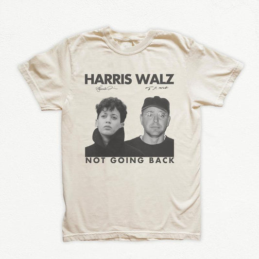 Vintage Young Hаrris Walz Mug T-Shirts, Hаrris Walz Not Going Back Shirts