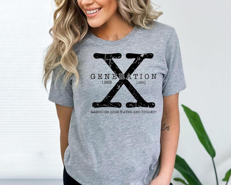 Gen-X Women's T-Shirt Unisex Casual Collar for Summer - Comfort Cotton Fabric