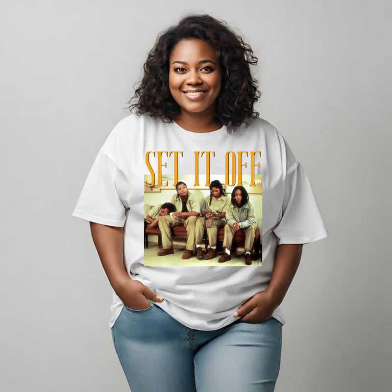 Retro Set It Off Shirt, Set It Off T-Shirt, Set It Off Tee Shirt, Movie Tee Shirt, Gift For Fan