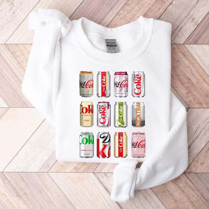 Diet Coke Sweatshirt, Coke Sweatshirt, Gift for Diet Coke Lover