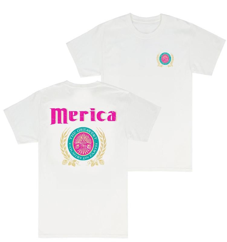 Merica The Greatest Country On Earth T-shirt - 2 Side - Trendy To Timeless - Streetwear Essentials - All-inclusive Styles - Choose Your Color - Size R