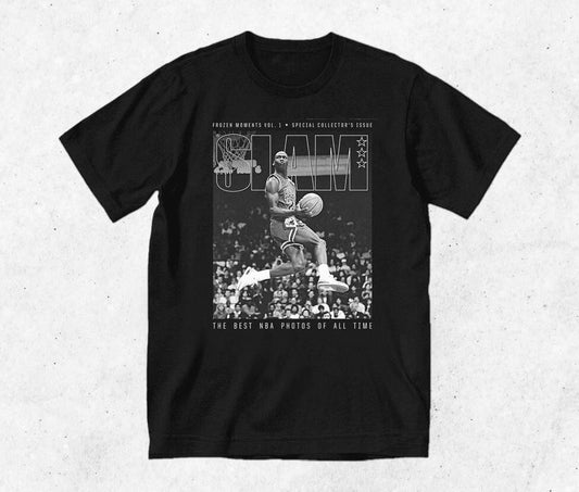 Vintage Legend Slam Cover T-Shirt, Basketball Poster Graphic Tee, Shirt, Shirt Fast, Unisex Basketball Shirt, Unisex Cotton T-Shirt Gift For All