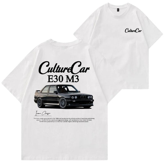 BMW E30 M3 T-shirt, Hoodie, Sweater, Car Enthusiast Shirt, Car Clothing, Unisex, Vintage car shirt Classic Cotton