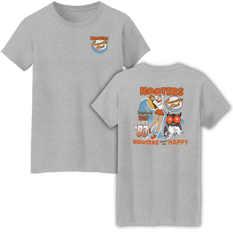 Spencers Hooters Country Club Unisex T-Shirt For Womens, Mens