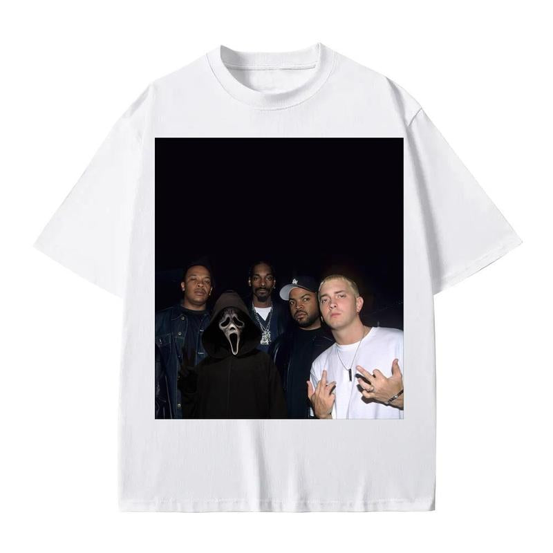 Limited Scream tshirt, Scream x Rap Legend Tee, Limited Edition Shirt Cotton Menswear