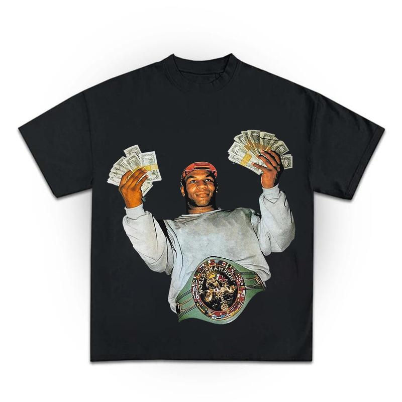 Trendy Mike Tyson Fan Tee â€“ Celebrate the Heavyweight Legend in Style, Designed for Loyal Supporters and Fashion Lovers Alike