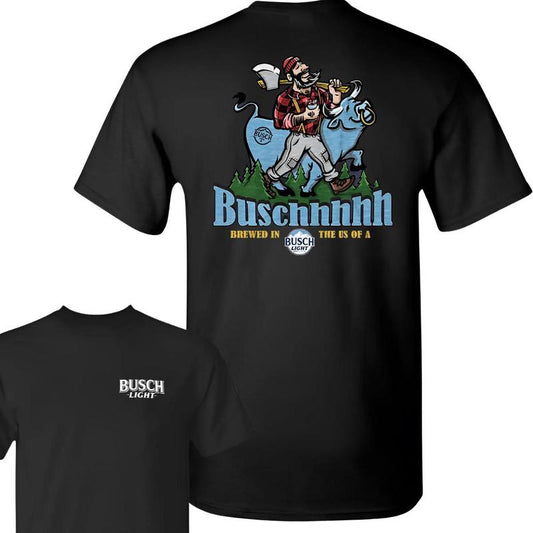 Busch Light Brewed In The US Of A Tee T-shirt, Busch Light T-shirt, Full Color For Men And Women T-shirt, Busch Light Beer T-shirt