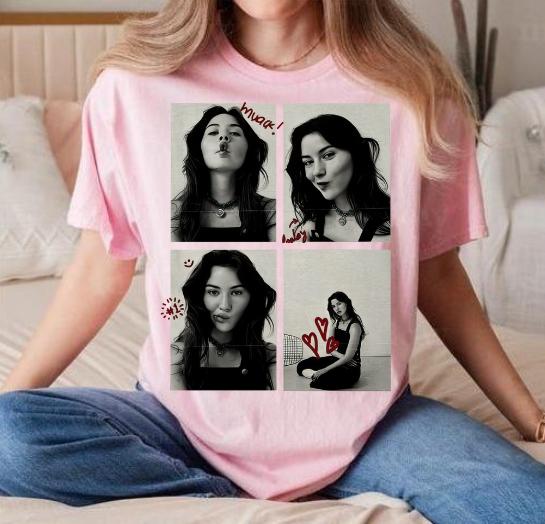 Gracie Abrams T-Shirt, This Is What It Feels Like , Gracie Abrams Merch, Music Singer Concert Tee Casual Cotton