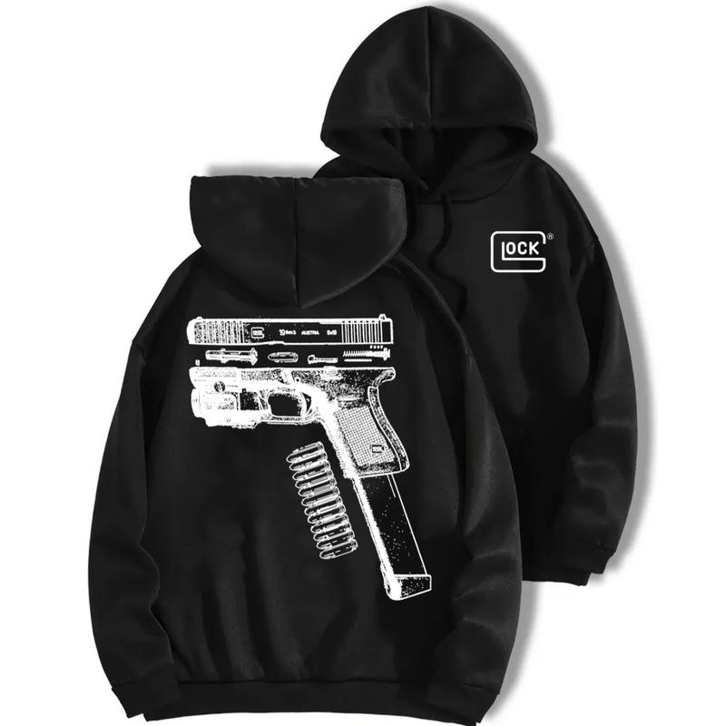 In Glock We Trust Hoodie Menswear Classic Glock Hoodie