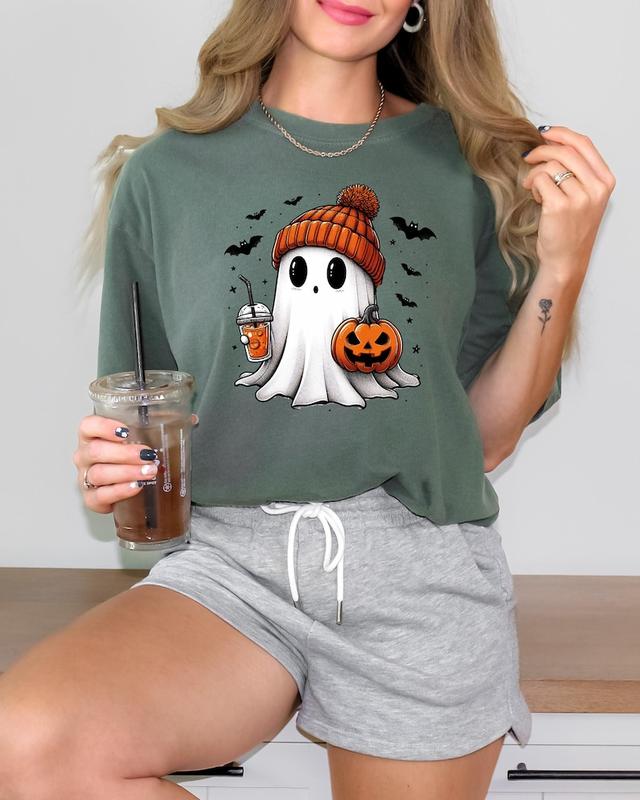 Ghost With The Most ~ Unisex Apparel Relaxed Fit Printed In The USA Clothing Womenswear Casual Love Comfortable Cotton Fabric