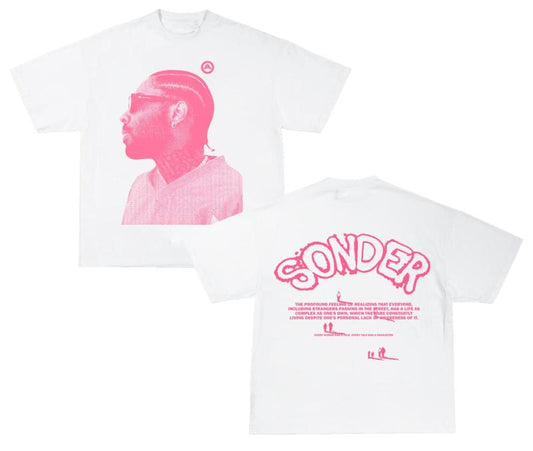 Brent Faiyazzz Pink Cute Graphic Fashion Tee