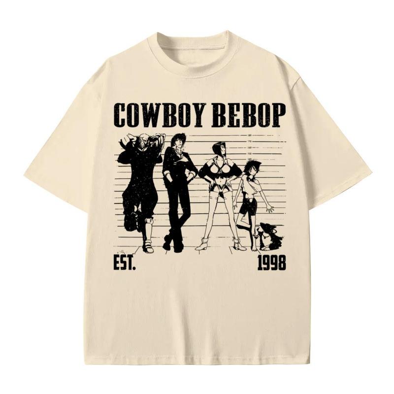 Cowboy Bebop Tshirt, Anime Tee, Anime cosplay shirt, Faye Valentine tshirt