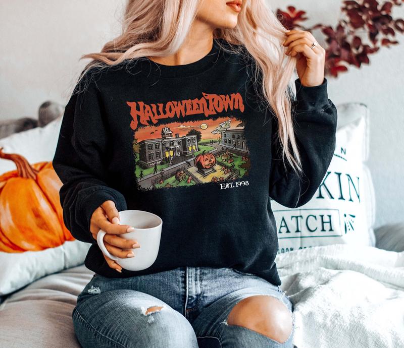 Halloweentown EST 1998 Crewneck Sweatshirt, Hoodie, T-shirt, Gift For Halloween