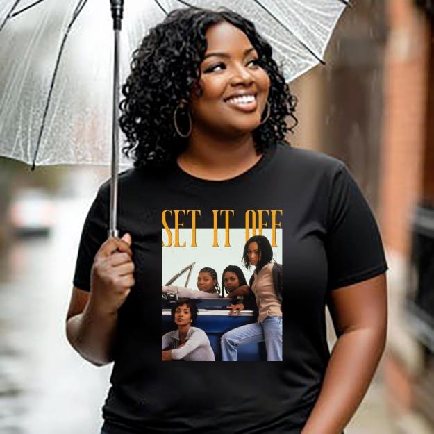 Set It Off Shirt, 90s Style Graphic T-shirt,  Set it Off Sublimation Shirt, Set It Off Tee Shirt, Gift For Fan