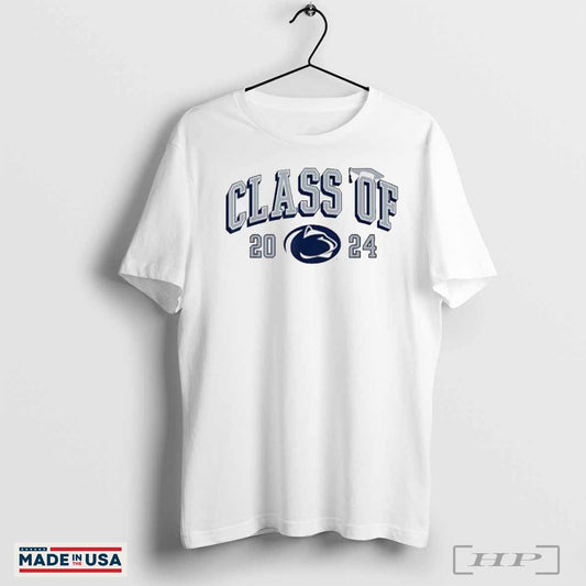 Penn State Nittany Lions Class Of 2024 White T-Shirt (Copy)