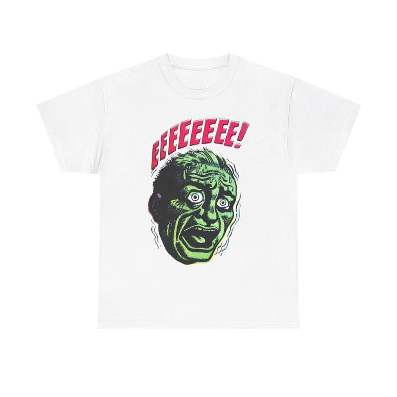 Big Head EEEEEEEEE Graphic Tee Casual Classic Cotton Menswear Retro Shirt T-Shirt Top Vintage Comfy