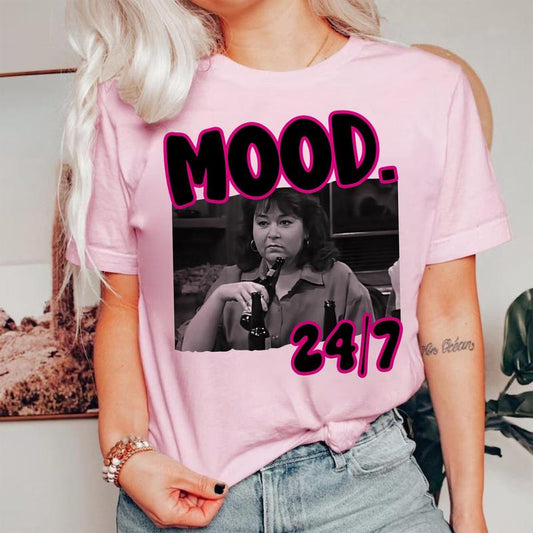 Mom Vibes Roseanne Shirt,90's Mom Vibes Vintage Shirt,Mom Life Shirt, Mother's Day Gift Sweatshirt, Hoodie, Comfort Colors