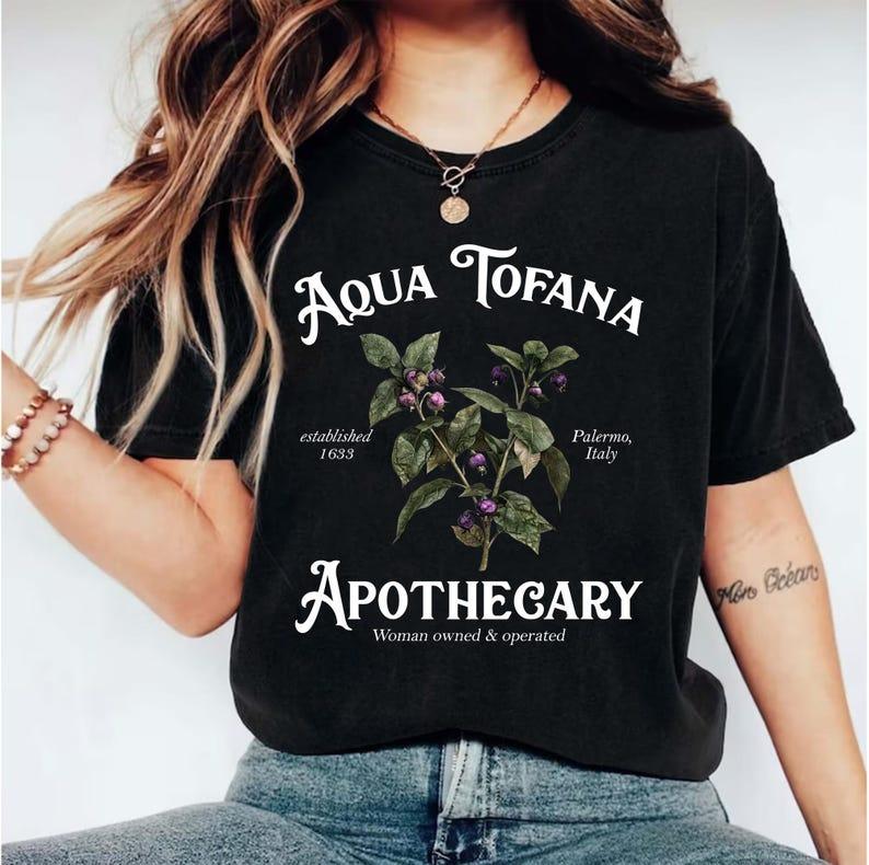 Aqua Tofana Apothecary Sweatshirt, My Body My Choice Shirt, Womens Rights TShirt, Witchy Feminist Shirt, Reproductive Rights Shirt Top Womenswear