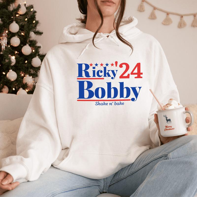 Ricky Bobby For President, Talladega Nights, 2024 Presidential, Funny Political, Campaign Shirt, If You Ain't First Your Last, Shake N Bake, Shirt For